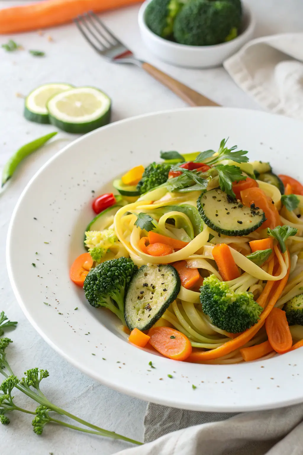 Gluten-Free Pasta Primavera (Vegetable Pasta)
