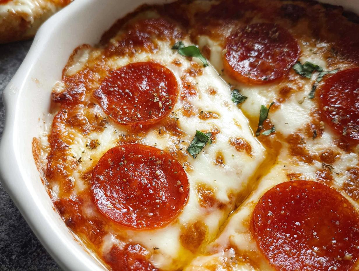 Amazing Cottage Cheese Pizza Bowl: 15 Minute Meal