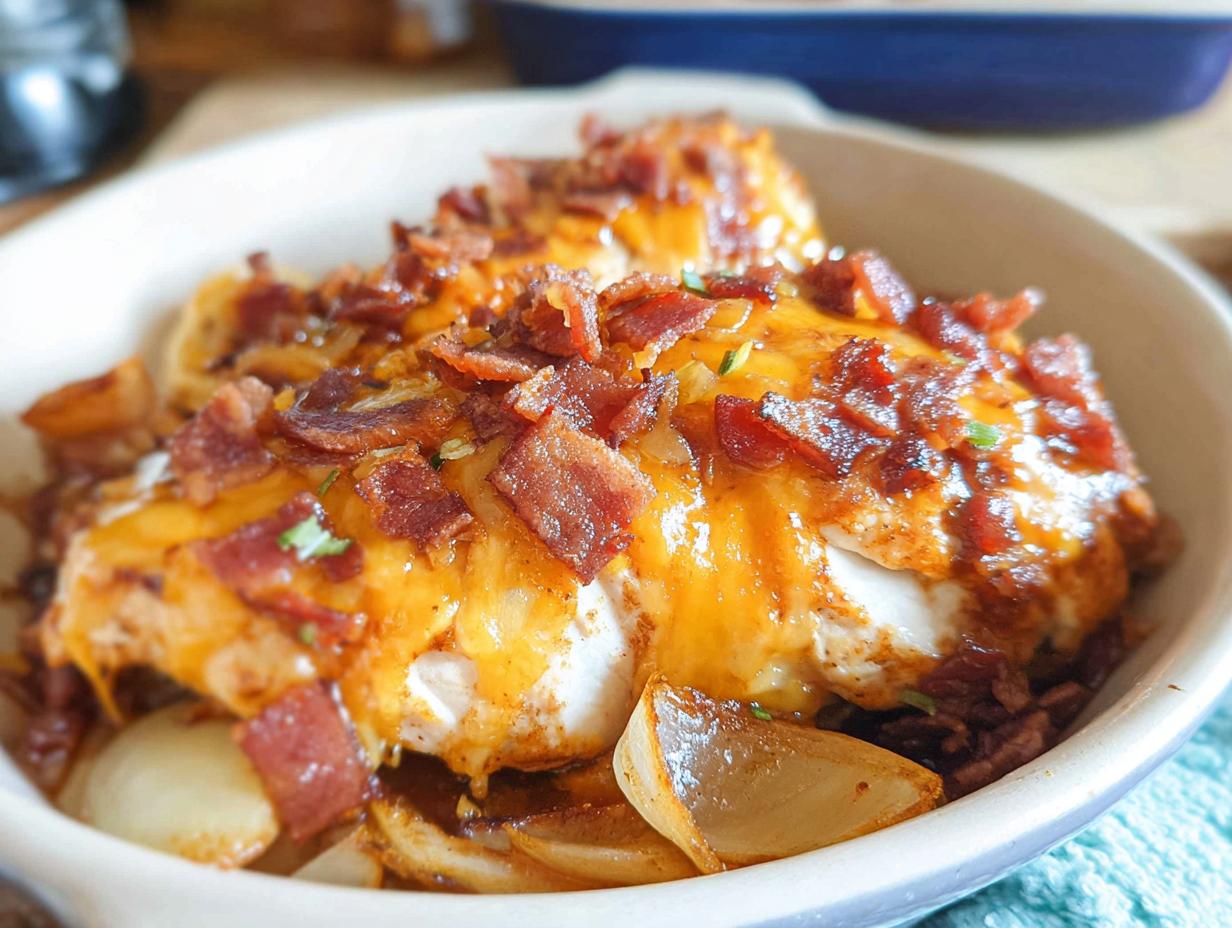 Amazing Cowboy BBQ Bacon Cheddar Chicken