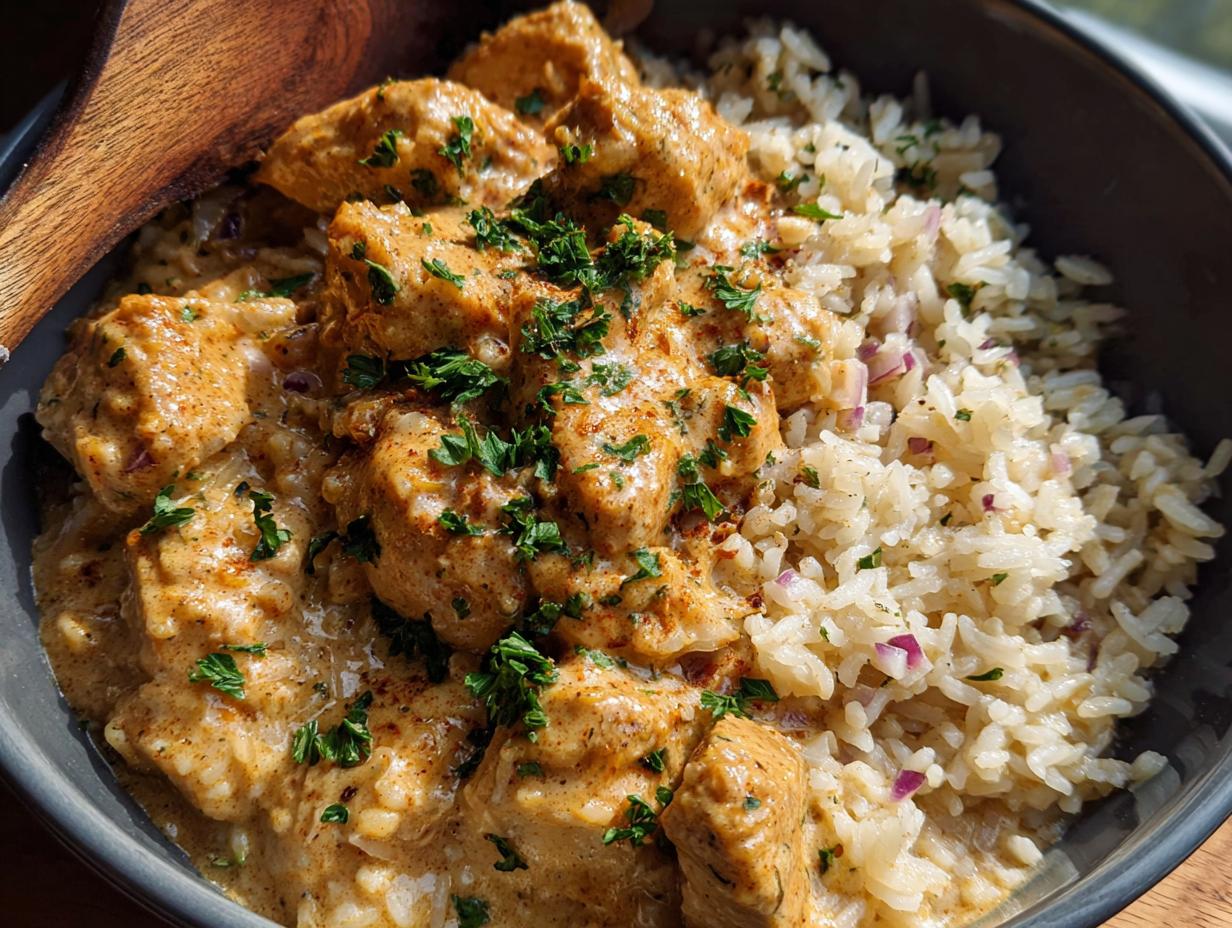 Amazing Creamy Cajun Chicken & Rice Bowls