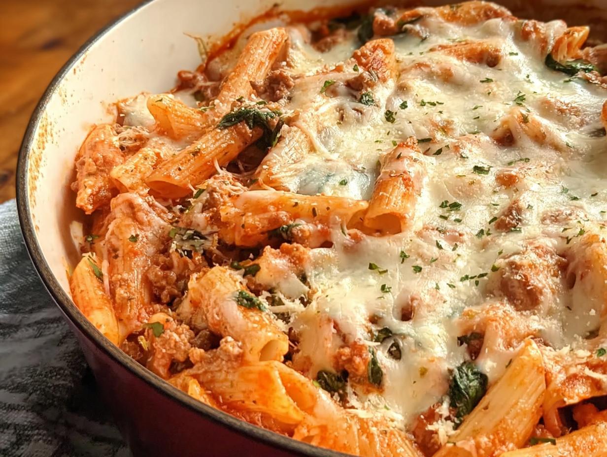 Amazing Creamy High Protein Beef Pasta