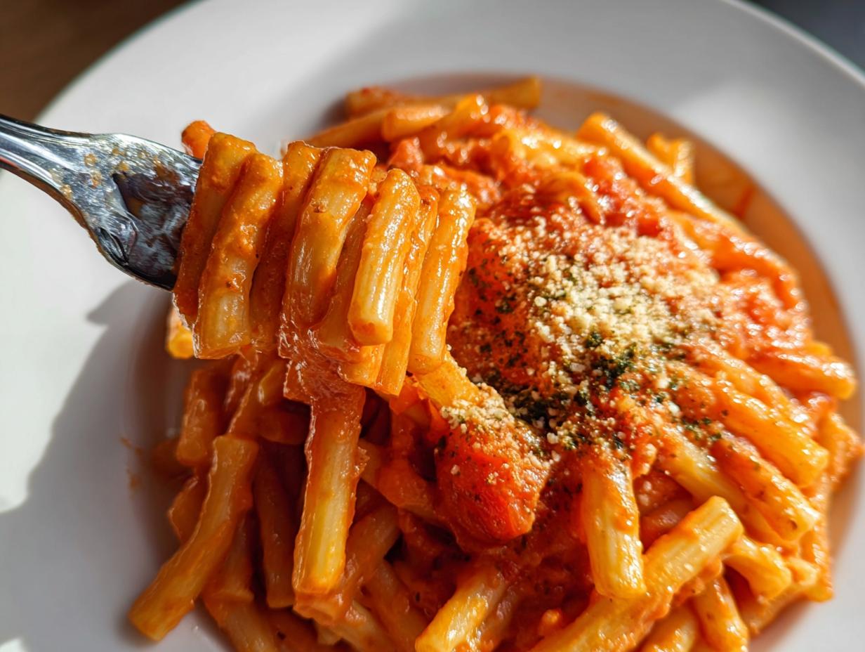 Whip Up Creamy Tomato Garlic Pasta Fast! 20 Min