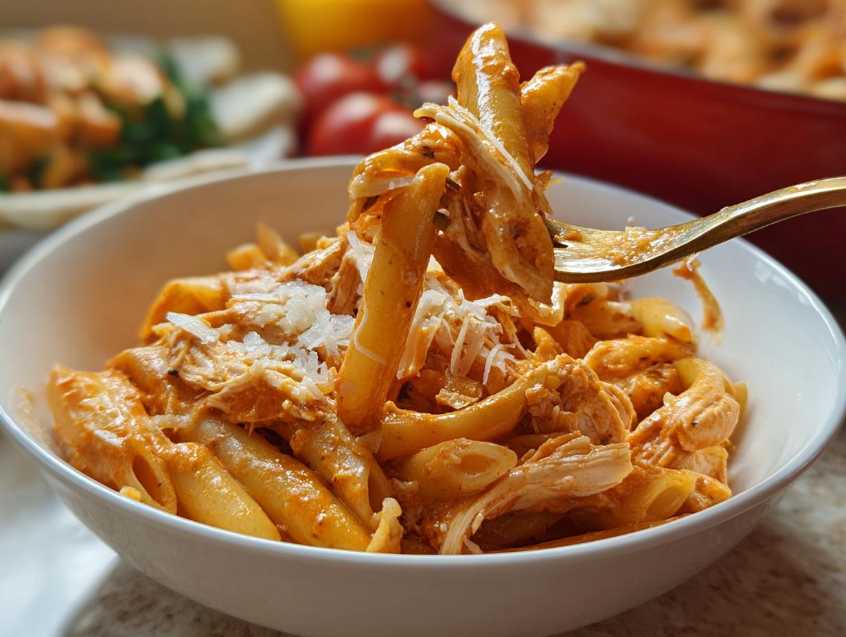 Amazing Crock Pot Creamy Cajun Chicken Pasta