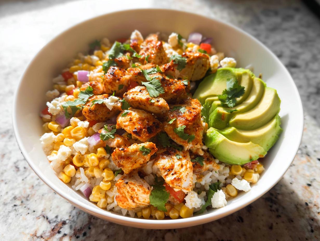 Amazing Easy Street Corn Chicken Bowl