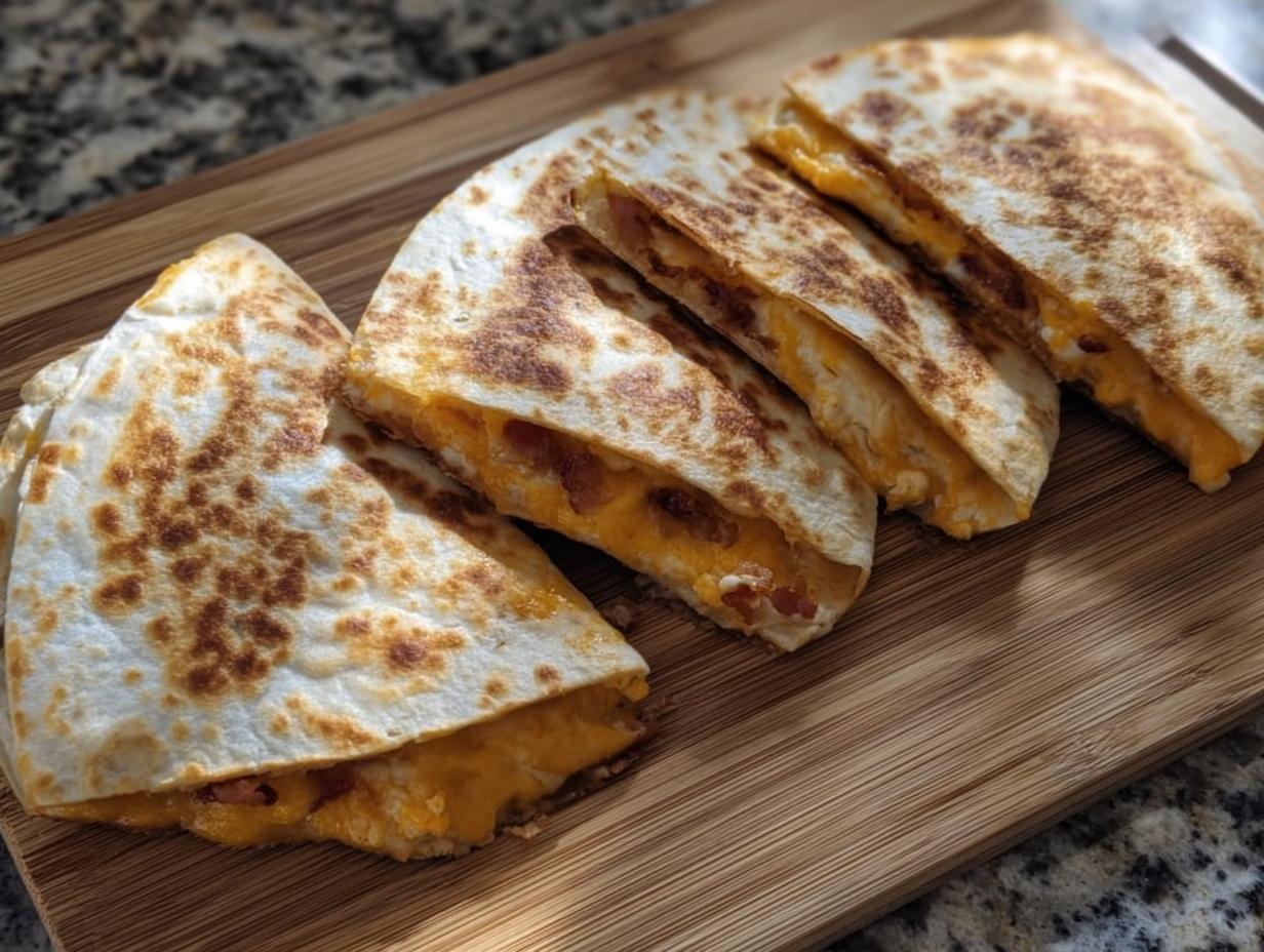 High-Protein Chicken Ranch Quesadilla: 30 Min Meal