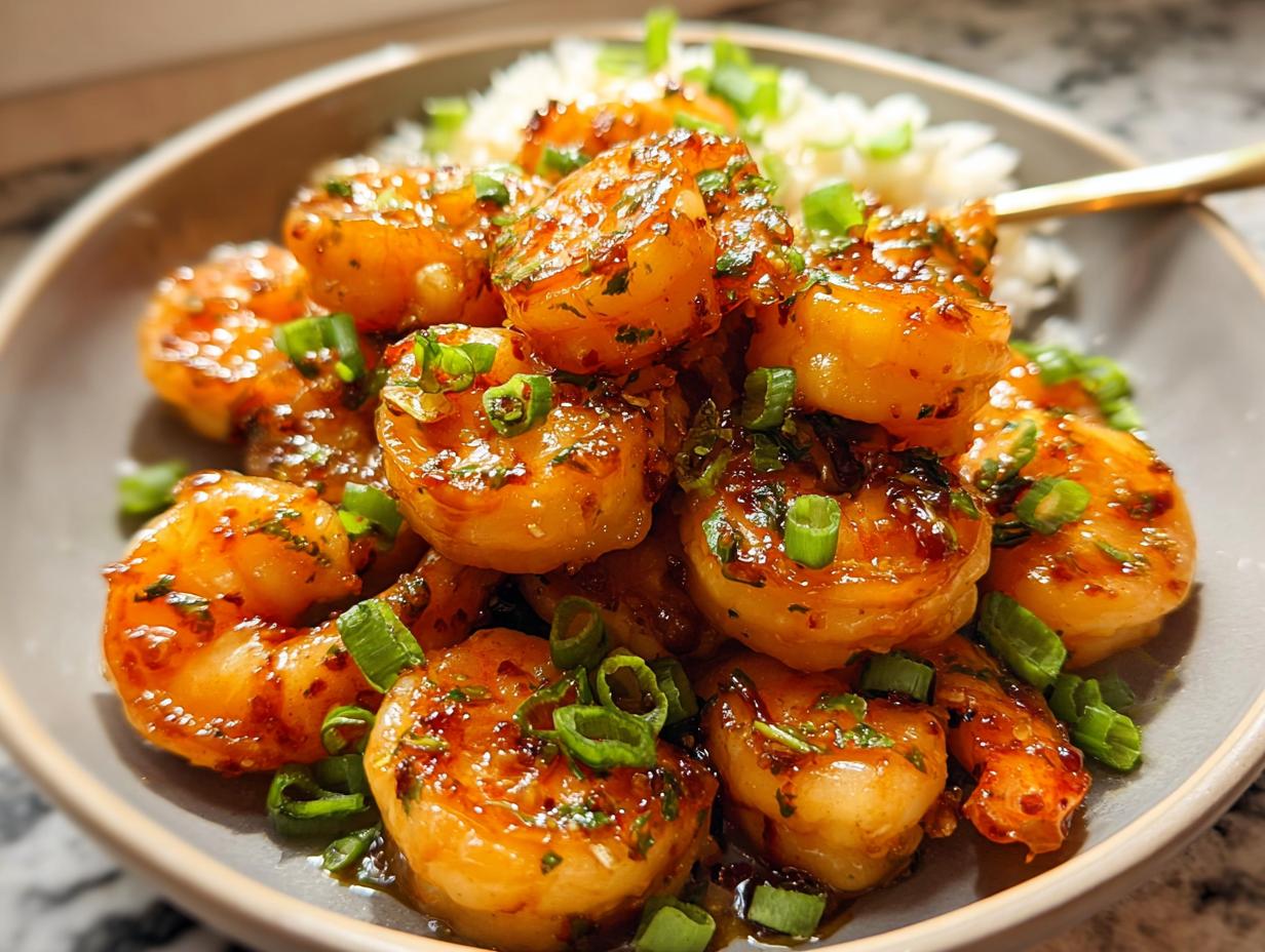Amazing High-Protein Honey Garlic Shrimp in 30 Min