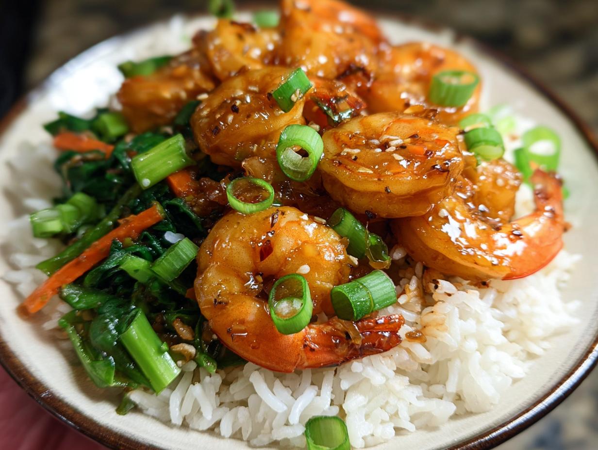Irresistible Honey Garlic Shrimp Bowls: 30-Min Meal