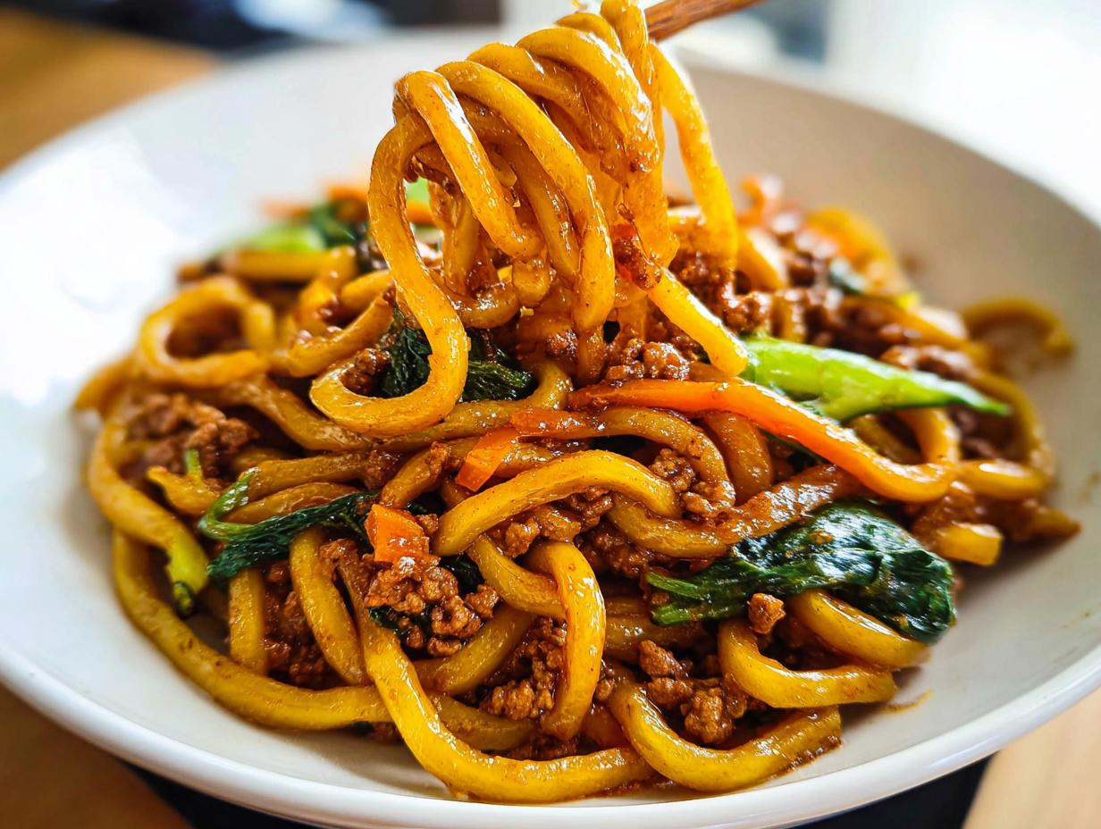 Amazing Yaki Udon Noodle Recipe 15 Min