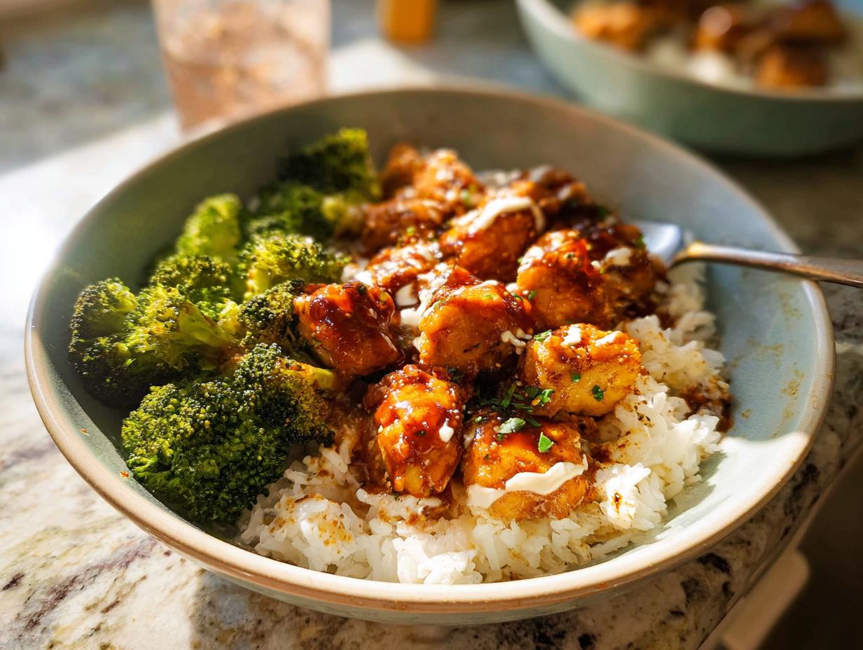 Amazing Sticky Chicken Bowls: 1 Hour Meal
