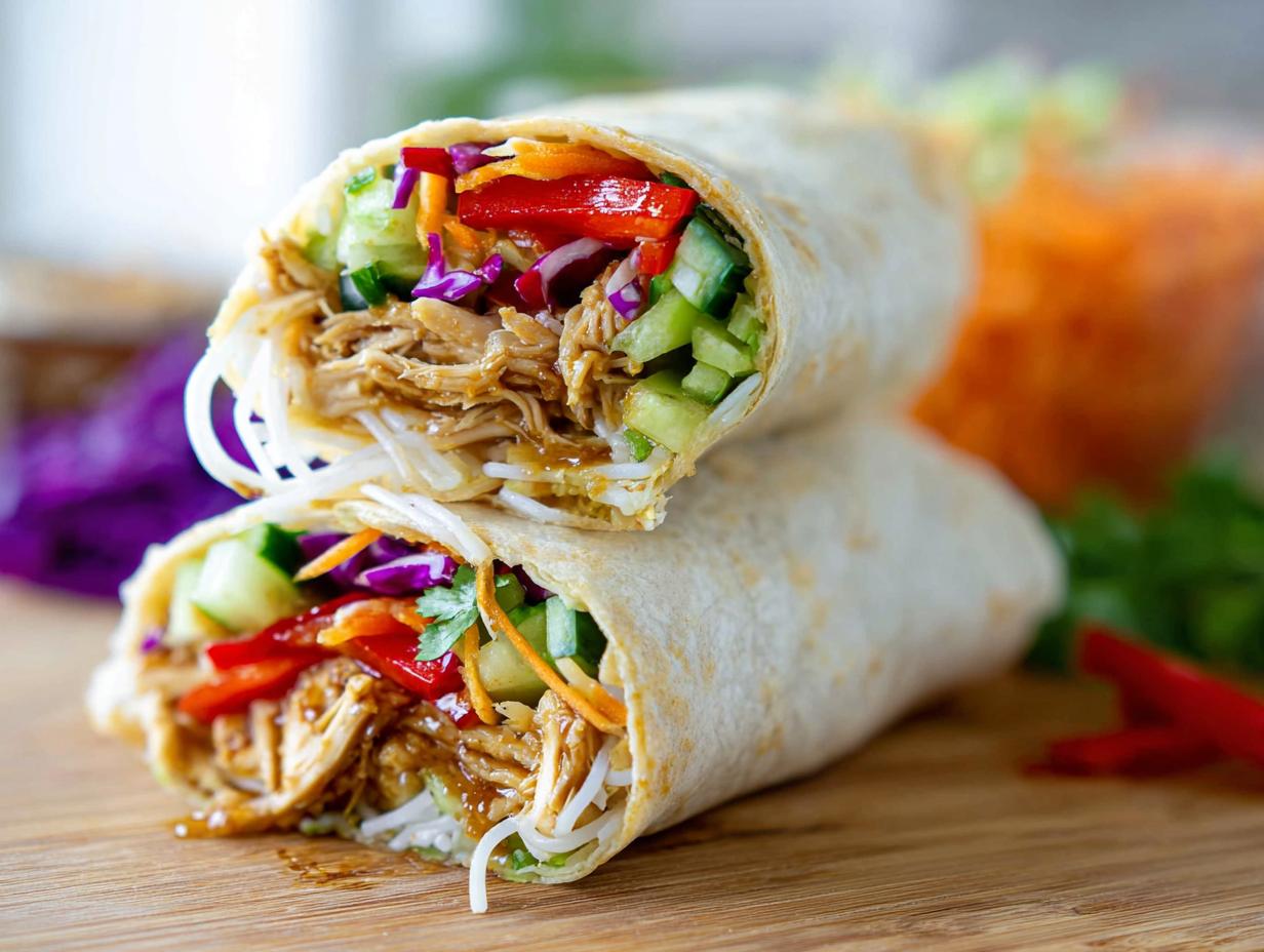 Amazing Teriyaki Chicken Wrap Recipe