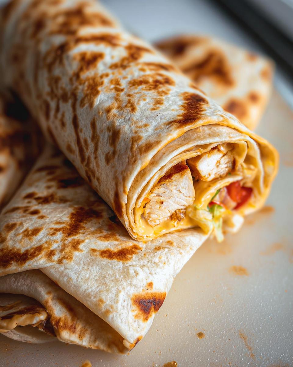 Easy Chipotle Ranch Grilled Chicken Burrito - Other 3