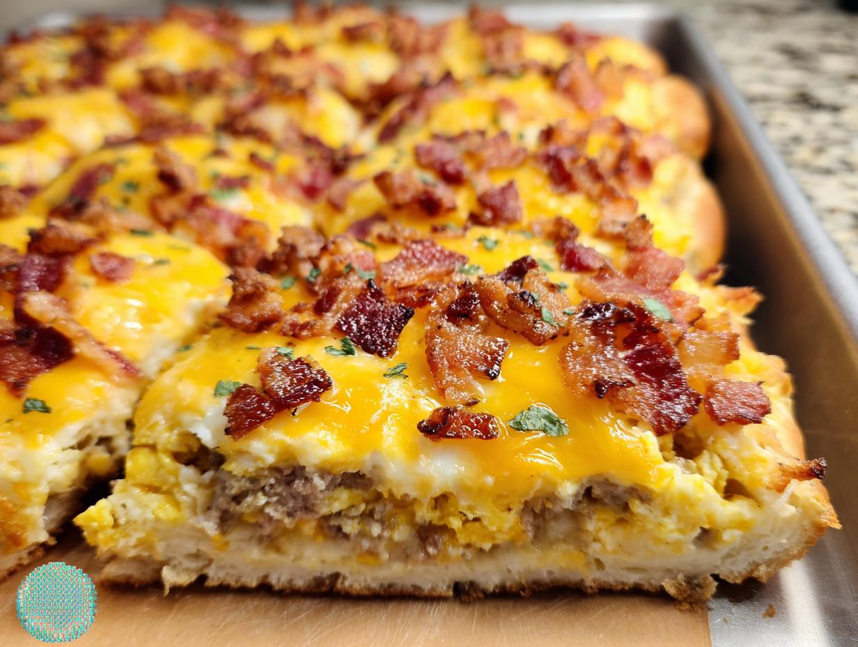 Amazing Breakfast Pizza egg Recipe 30 Min