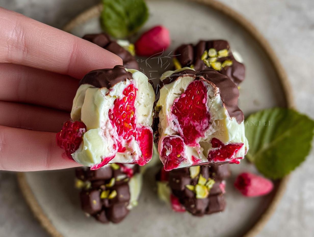 Amazing Chocolate Strawberry Yogurt Clusters Recipe