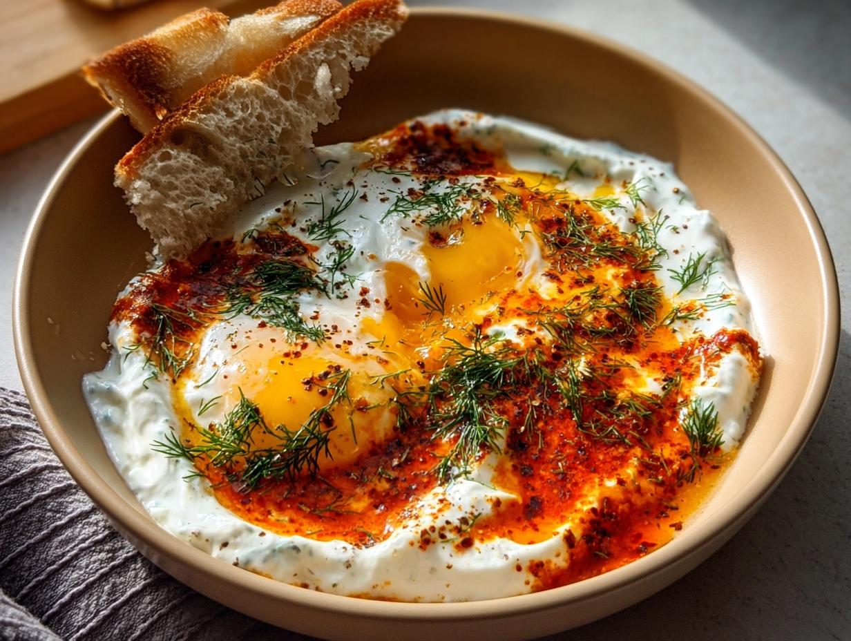 Amazing Çılbır: Turkish Eggs 30 Min Recipe