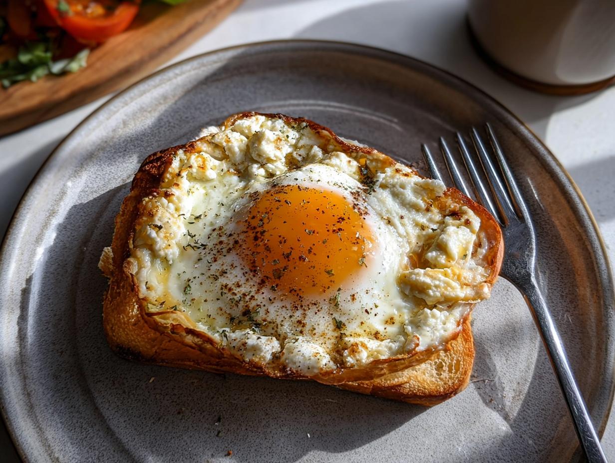 Crispy Feta Fried Eggs: 7-Minute Bliss