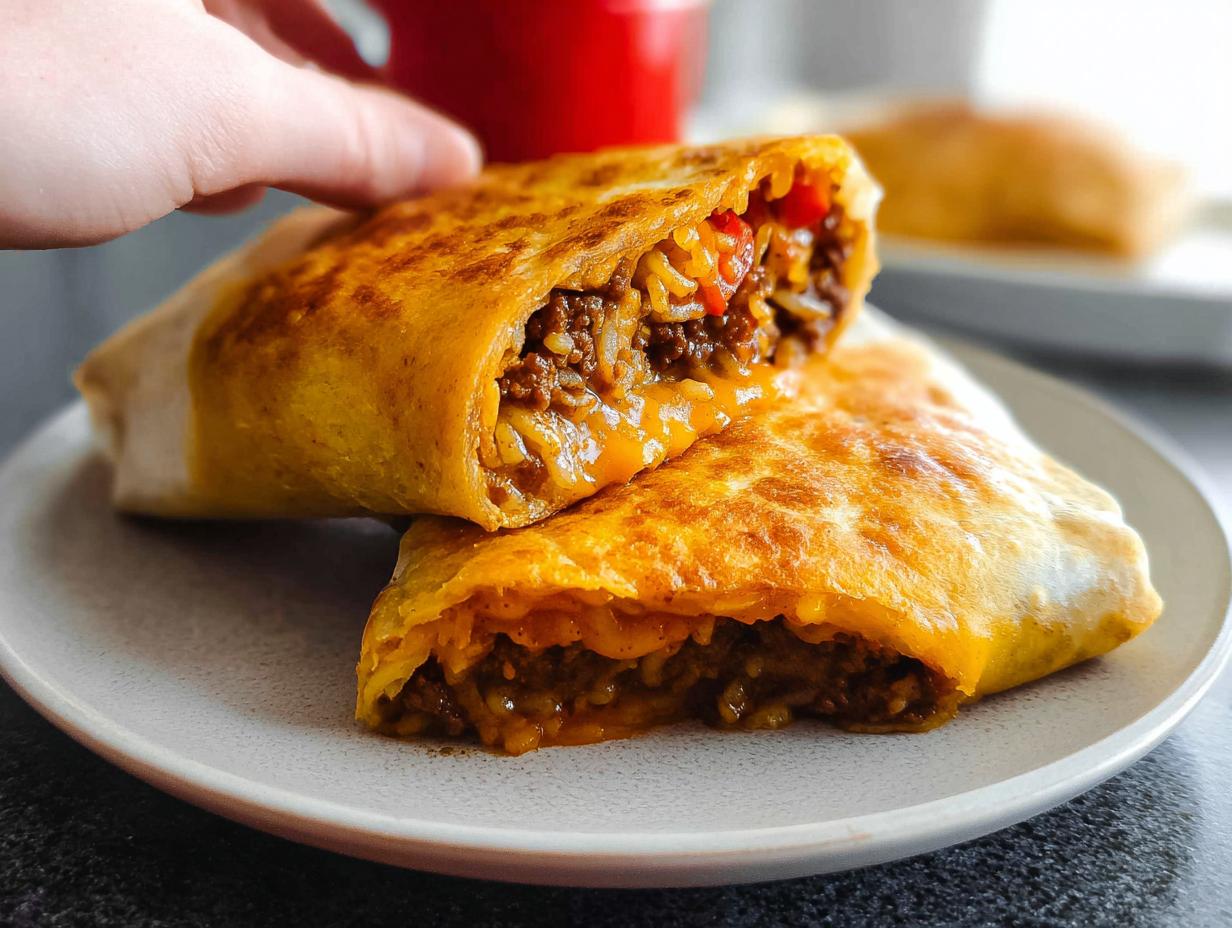 Amazing Grilled Cheese Burrito Made Easy