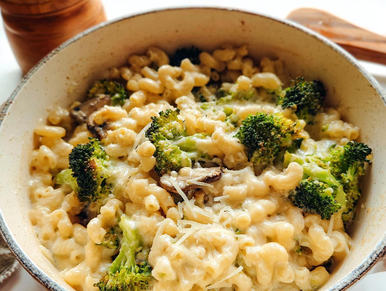 Amazing Healthy One Pot Broccoli Mac & Cheese