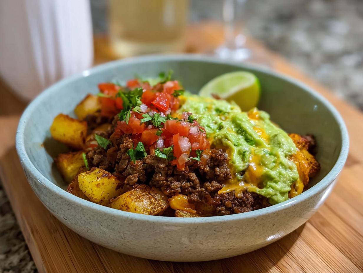 Schnelle Kartoffel Taco Bowl Meal Prep: Quick, Delicious Joy