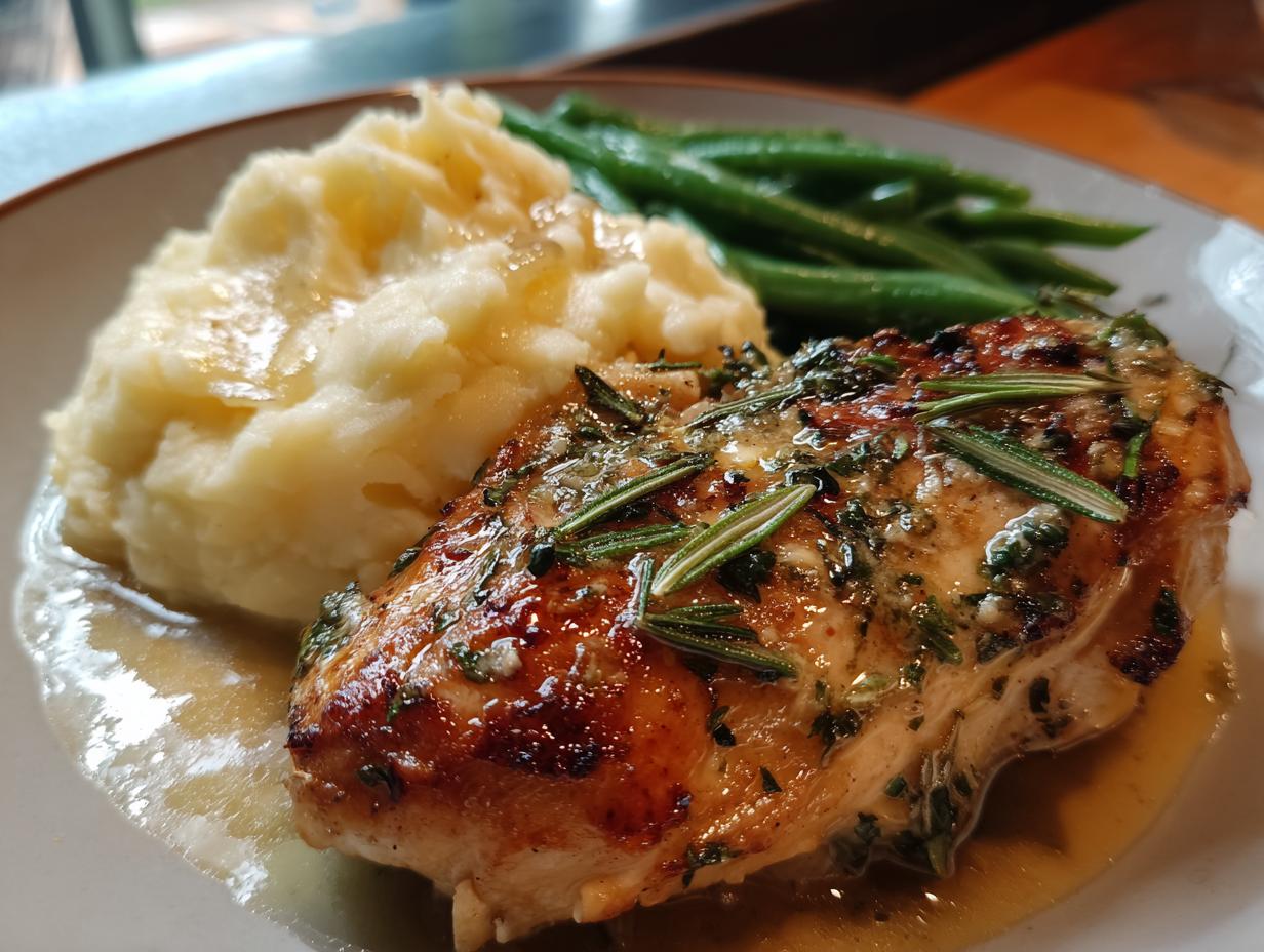 Amazing Irresistible Garlic Herb Chicken: 1 Pot