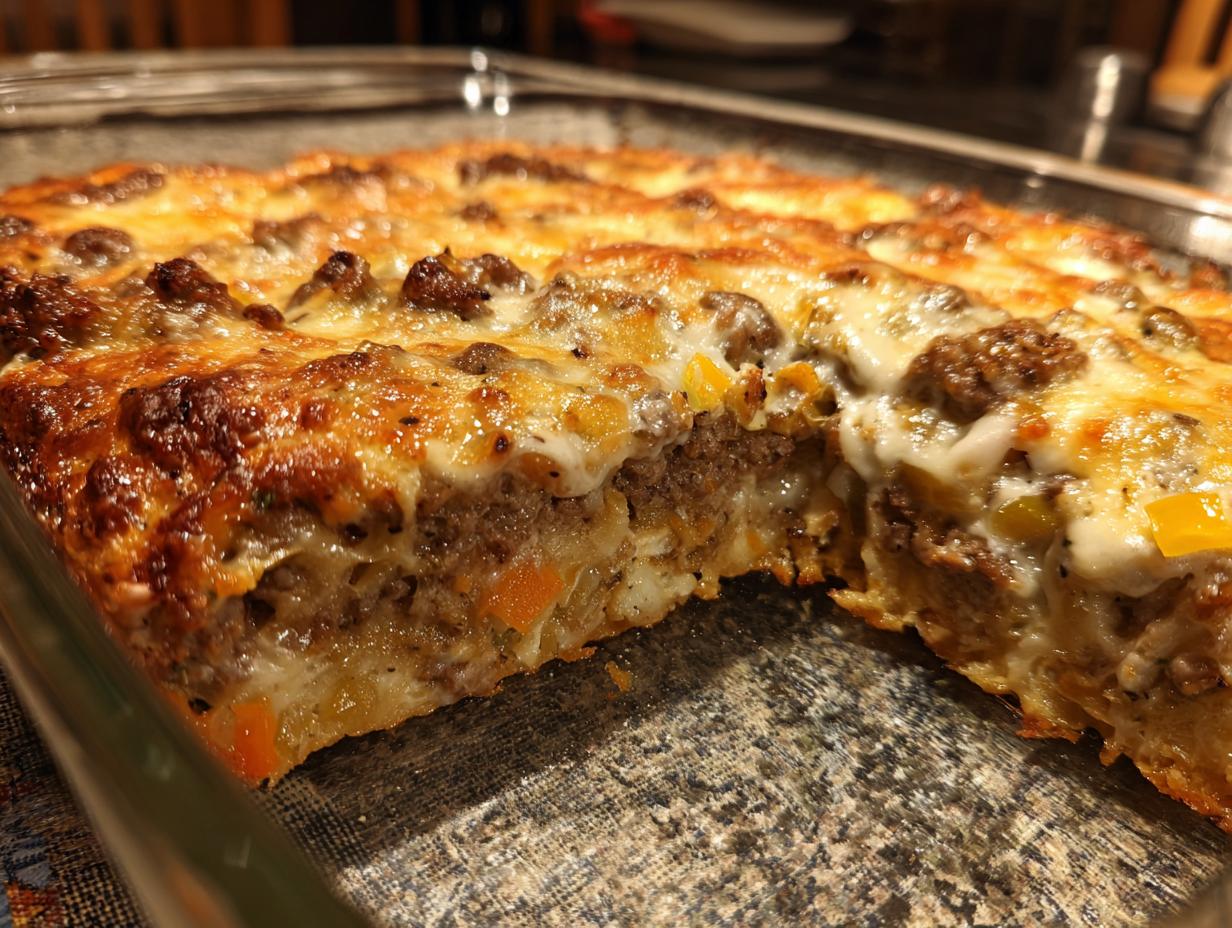 Amazing Low Carb Philly Cheesesteak Casserole