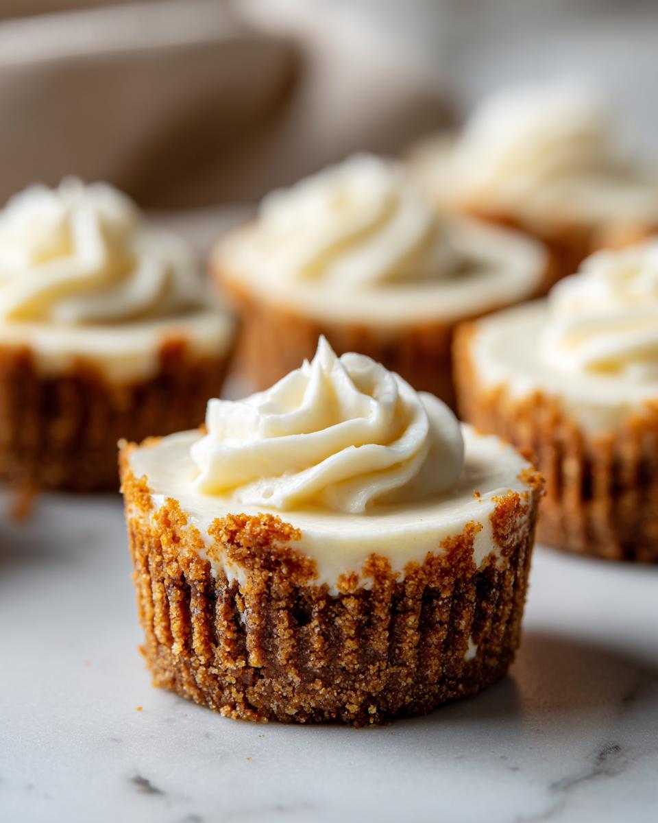 Close-up of a no-bake cheesecake cup with creamy frosting, perfect for Fourth of July desserts.