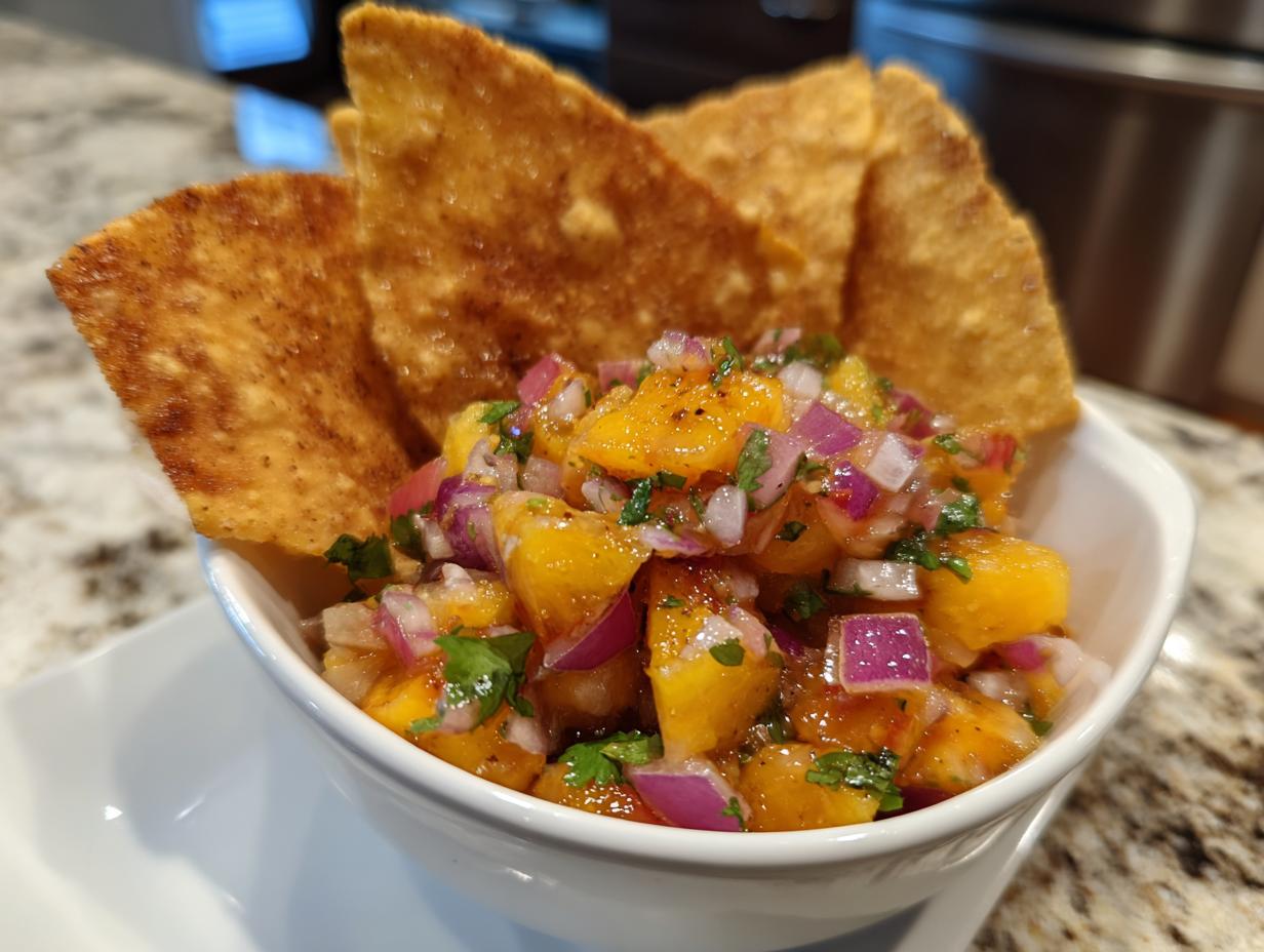 Amazing Peach Recipes: 1 Luscious Salsa