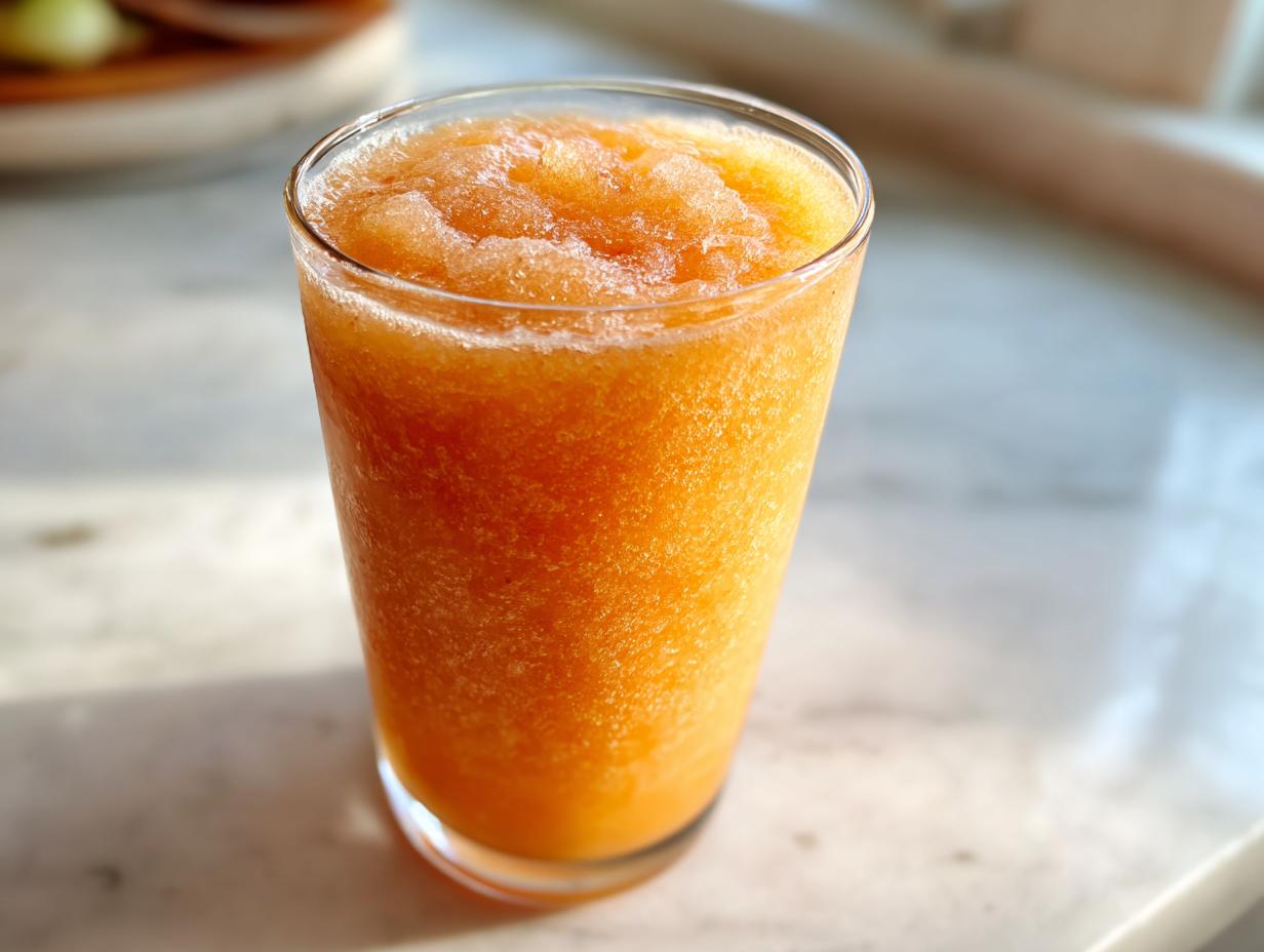 Cool Peach Recipes With Iced Tea Slush