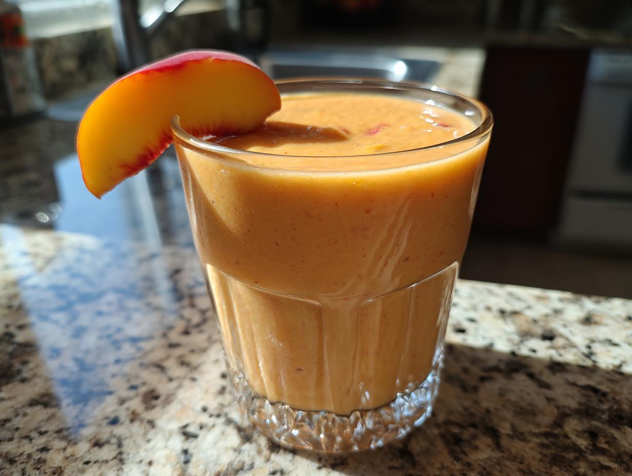 Amazing Peach Recipes That Turn Yogurt Smoothies Creamy